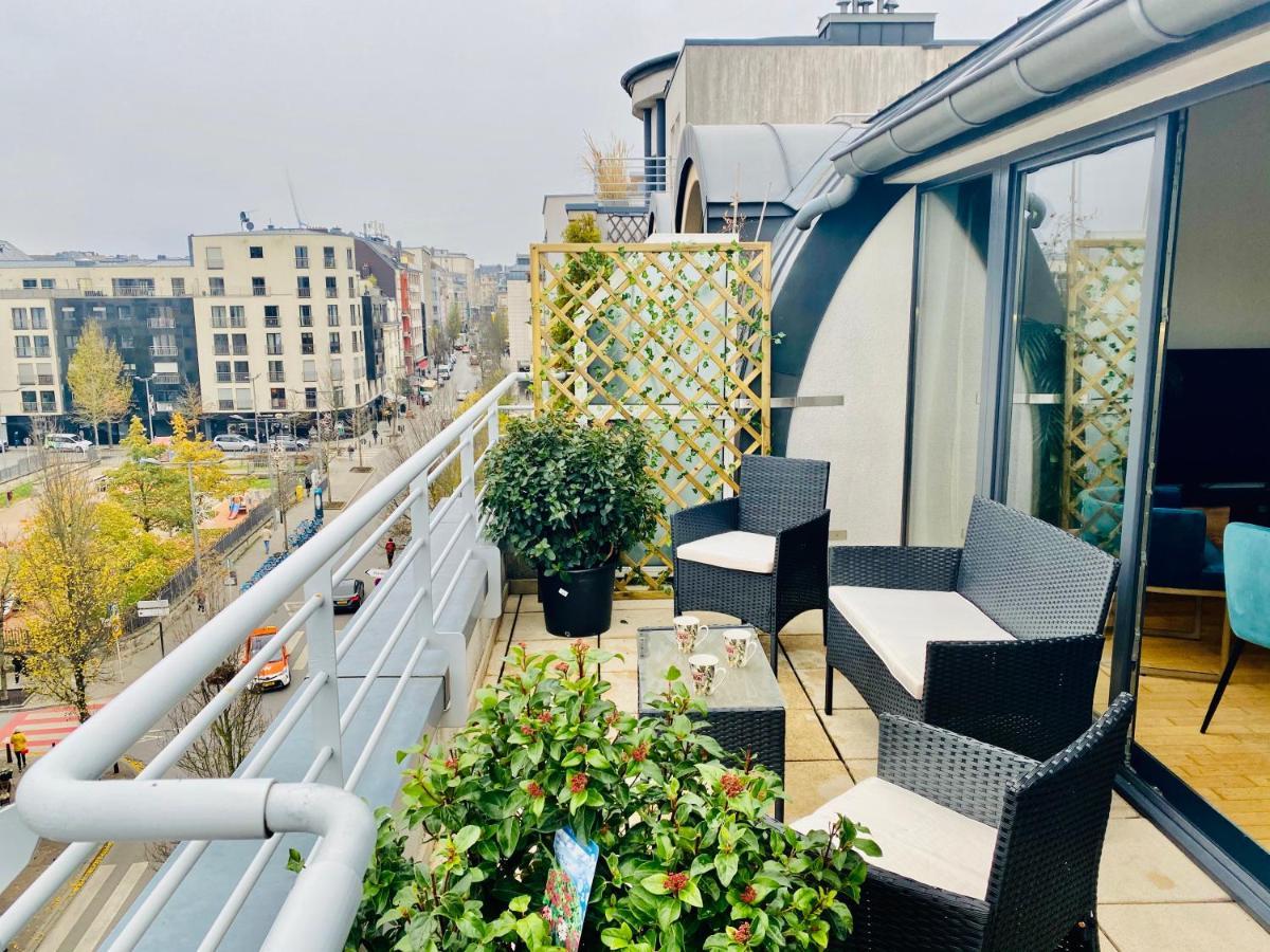 The Luxury Green Penthouse In City Center With Terrace And Free Parking Luxemburgo Exterior foto