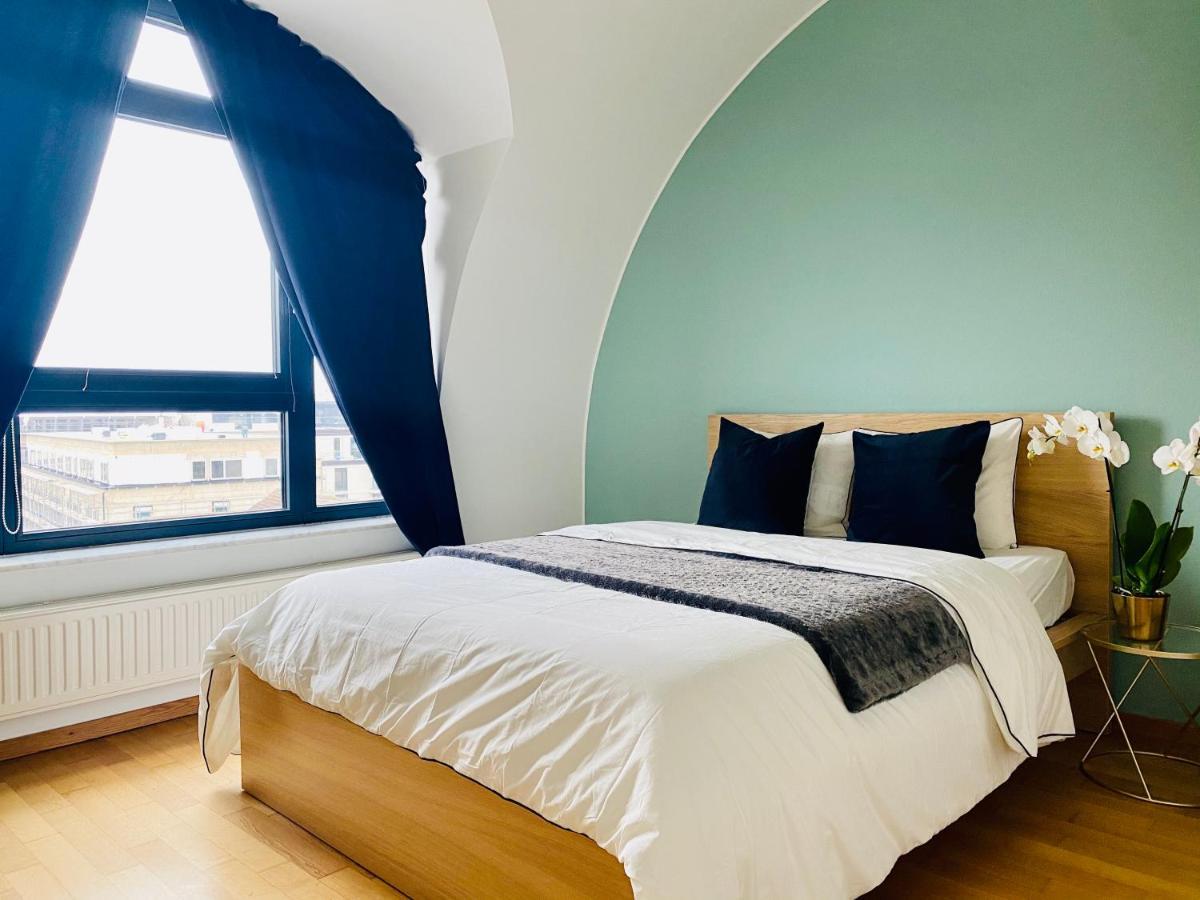 The Luxury Green Penthouse In City Center With Terrace And Free Parking Luxemburgo Exterior foto
